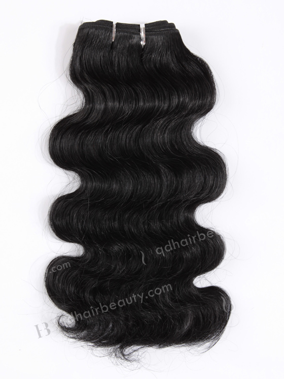 In Stock Chinese Virgin Hair 16" Body Wave 1# Color Machine Weft SM-718